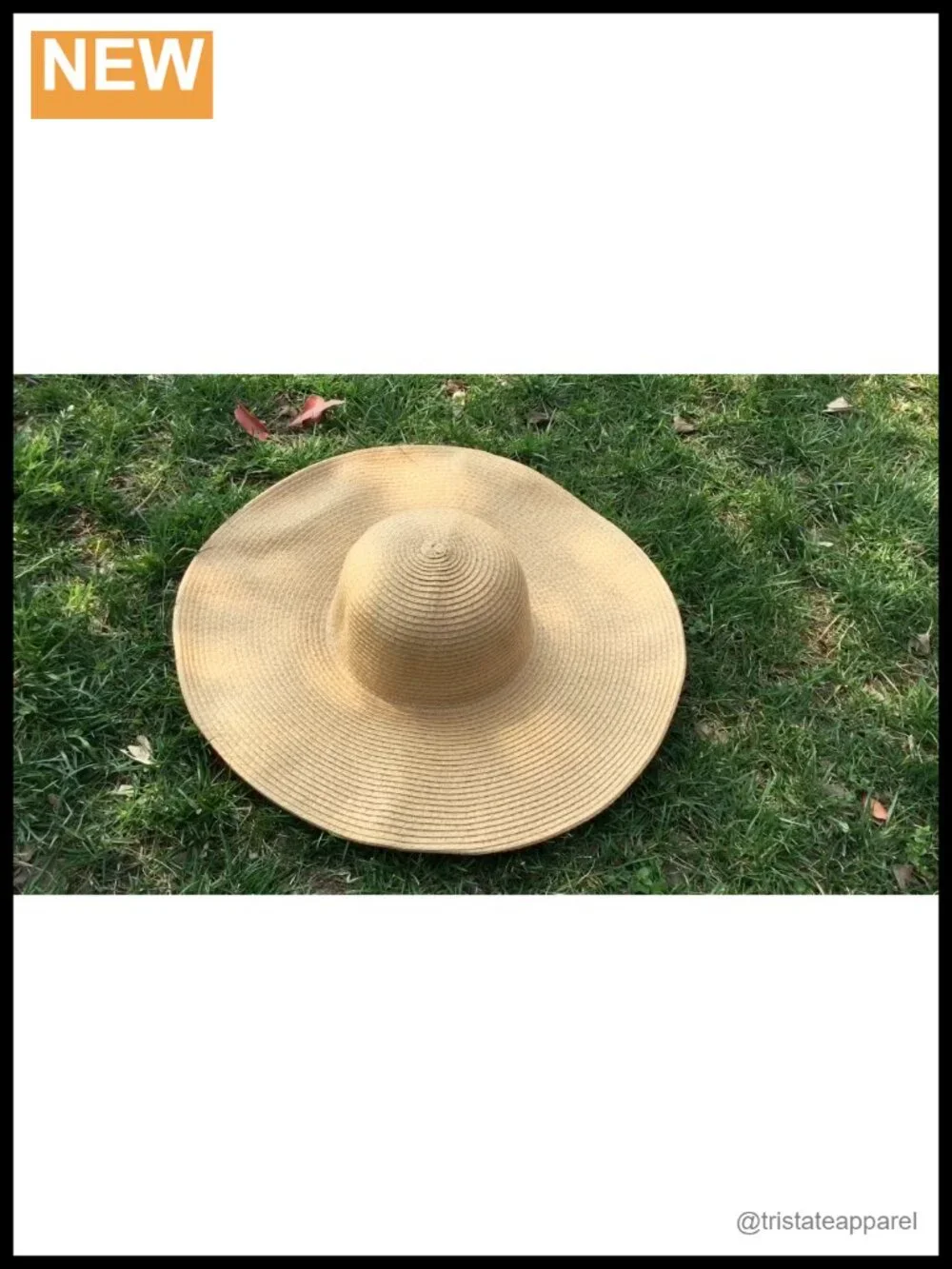 Wide Brim Straw Sun Hat UV Protection Adjustable Chin Strap Foldable Packable